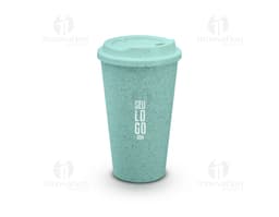 Copo de fibra de arroz 550ml, ideal para um estilo de vida saudável e equilibrado. Feito de materiais naturais