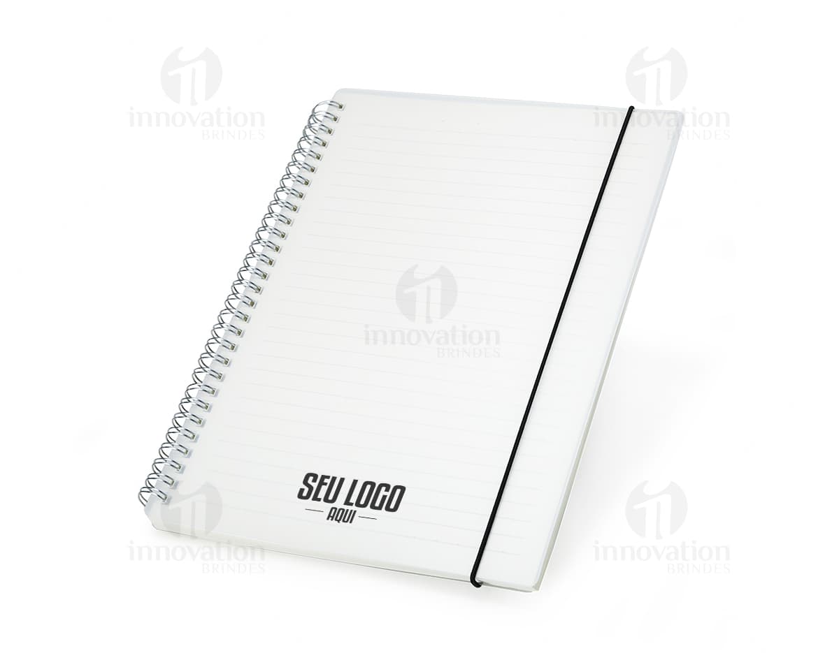 caderno b5 plástico 26x19 Personalizado