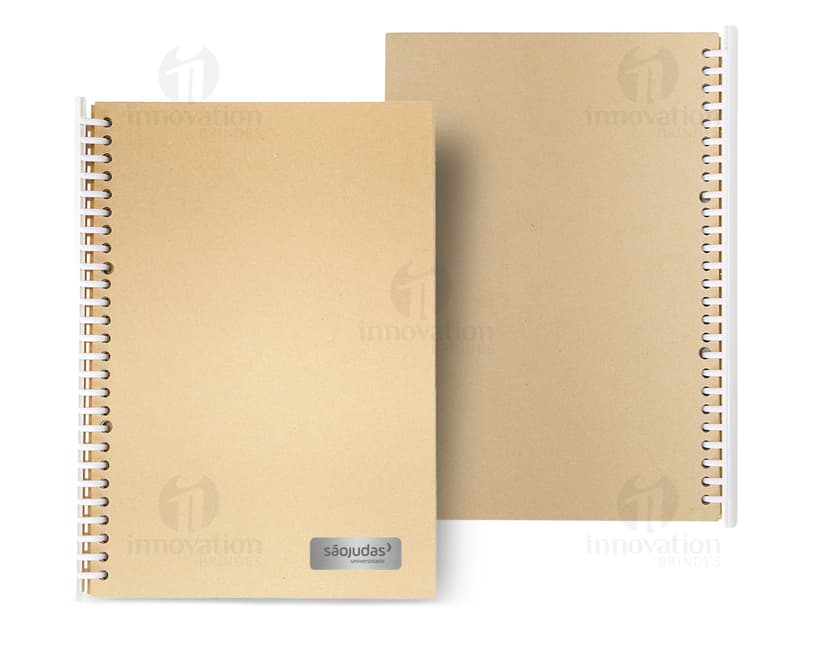 caderno b5 kraft 26x19 Personalizado