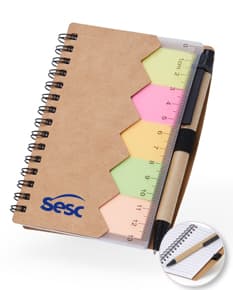 Bloco de anotações 13x10 perfeito para trabalho, escola ou reuniões. Ideal para manter suas ideias organizadas e produtivas. Garanta o seu agora!