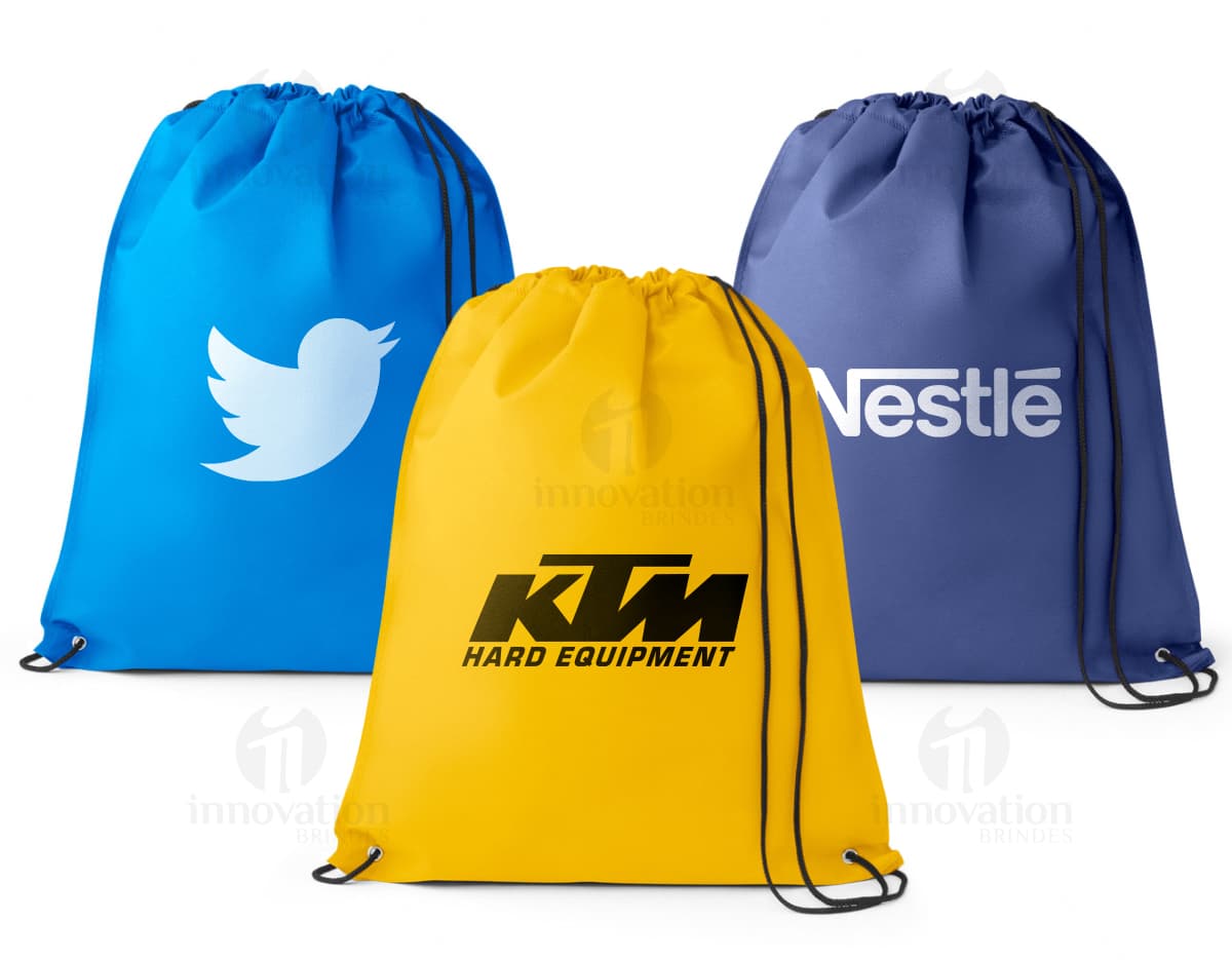 mochila saco tnt Personalizado