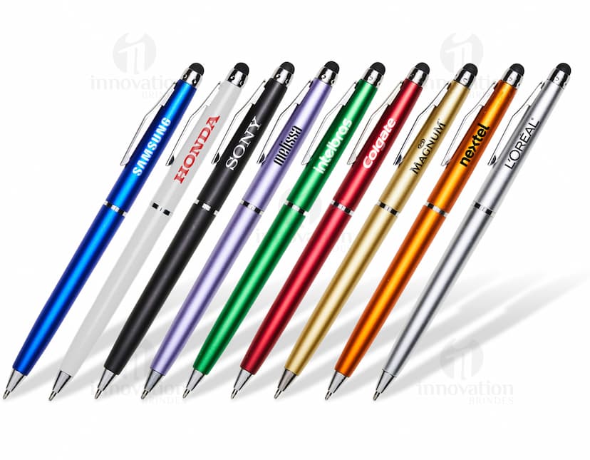 caneta plástica touch Personalizado