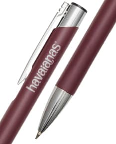 Caneta metálica com clique na cor azul, ideal para uso em escritório, escola ou em trabalhos artísticos. Cor vibrante e elegante, com design criativo e acabamento de alta qualidade. Perfeita para desenhar, escrever e colorir, proporcionando maior praticidade e precisão.
