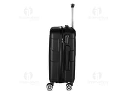 Maleta de mano hecha de ABS con carro de acero, moderna y resistente. Ideal para viajes de negocios o de ocio, es un artículo