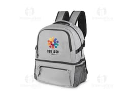 Mochila Térmica en Nylon Negro - Diseño Moderno y Tecnológico para Viajes y Negocios. Perfecta para transportar alimentos