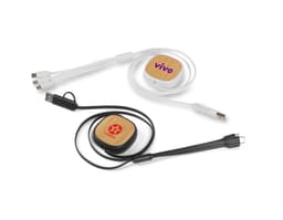 Carregador de metal, equipamento tecnológico para carregar dispositivos de áudio e dispositivos de saúde, com cabo de fio de