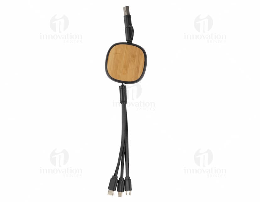 Carregador de metal, equipamento tecnológico para carregar dispositivos de áudio e dispositivos de saúde, com cabo de fio de metal.