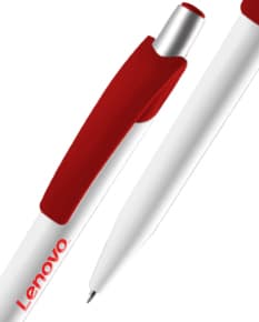 Caneta plástica preta para escrita - objeto de escritório essencial para trabalho e estudos. Design moderno e leve, perfeito para usar no dia a dia.