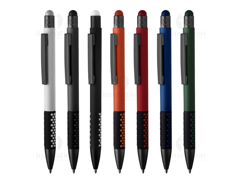 Caneta Metálica de Alta Qualidade para Escritório e Negócios - Ideal para Assinaturas Precisas e Escrita Profissional em Papéis e Documentos. Adquira já a sua!