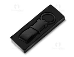 Chaveiro personalizado em metal, ideal para presentear em eventos corporativos ou campanhas promocionais. Versátil e prático