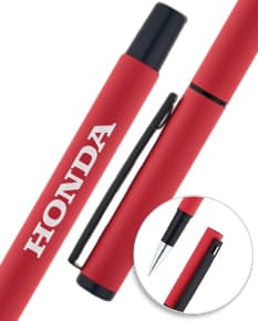 Caneta em alumínio premium de alta qualidade, ideal para presentear clientes e colaboradores. Personalize com sua marca e impressione! Adquira já a sua.