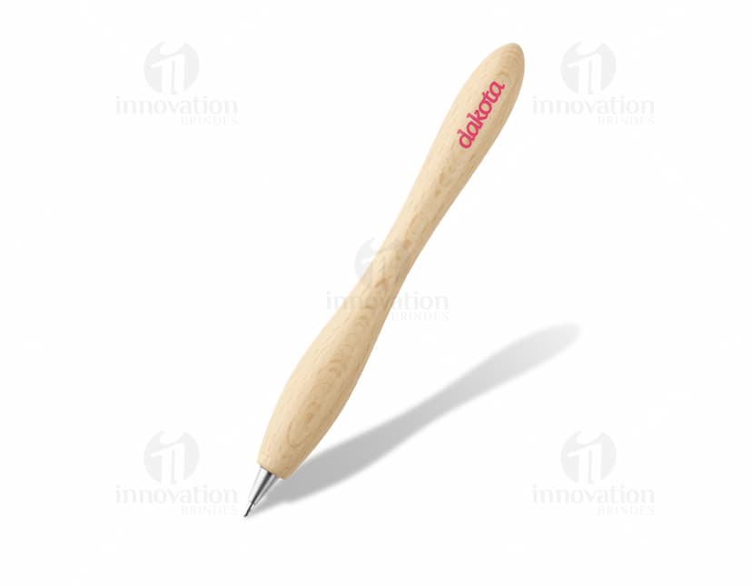 caneta em madeira Personalizado