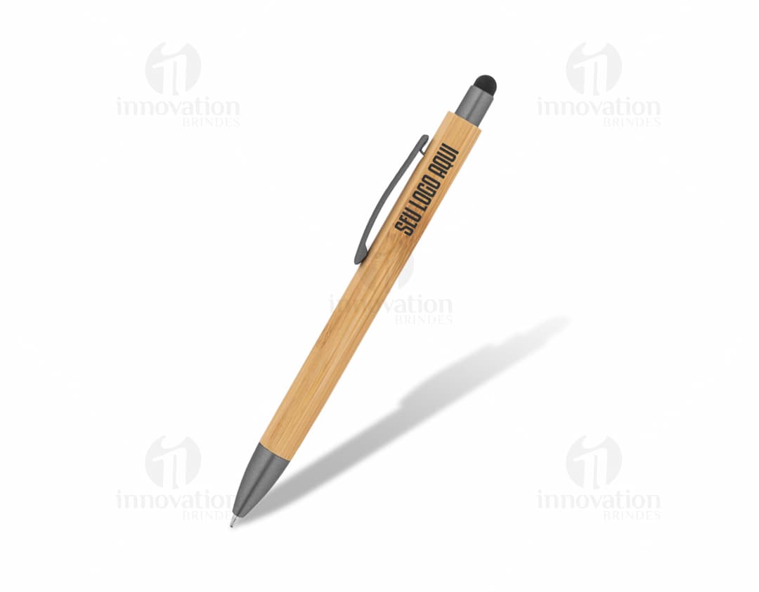 caneta em bambu Personalizado