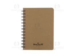 Kraft notebook 17x13, perfect for your daily notes. Made from eco-friendly and durable material, ideal for carrying in your