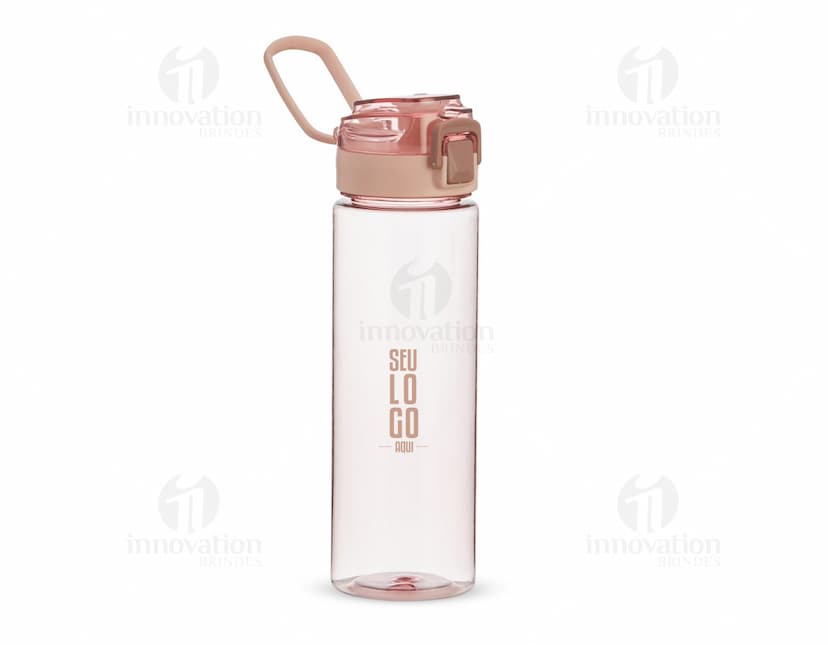 Squeeze plástico transparente de 700ml, perfeito para armazenar líquidos como água, sucos ou até mesmo bebidas alcoólicas. O design é elegante, com tampa preta e corpo em plástico resistente e higiênico. Ideal para levar para a academia, trabalho ou escola.