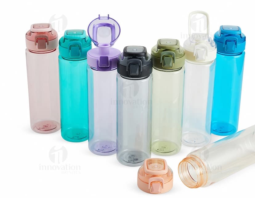 Squeeze plástico transparente de 700ml, perfeito para armazenar líquidos como água, sucos ou até mesmo bebidas alcoólicas. O design é elegante, com tampa preta e corpo em plástico resistente e higiênico. Ideal para levar para a academia, trabalho ou escola.