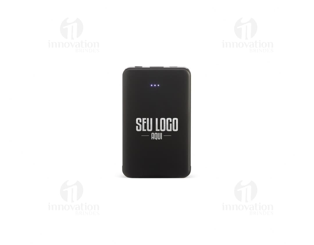 power bank plástico 5.000mah Personalizado