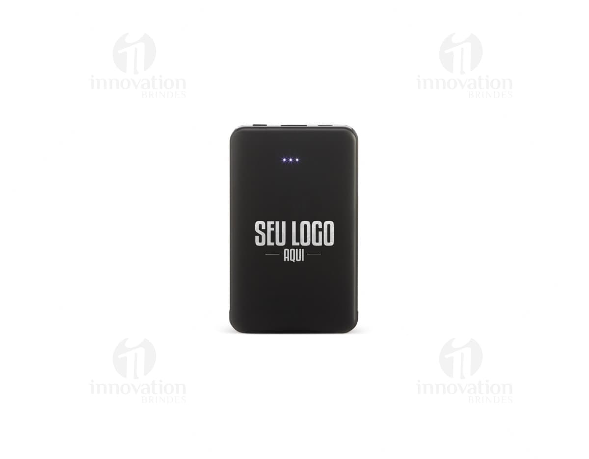 power bank plástico 5.000mah Personalizado