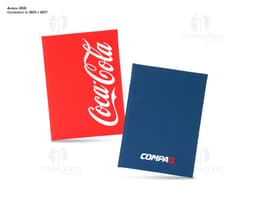 2025 blue rubberized planner with an elastic closure.