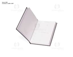2025 blue rubberized planner with an elastic closure.
