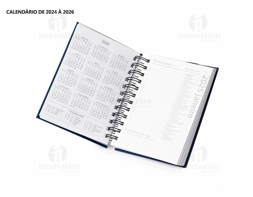 agenda 2024 cromato Personalizado