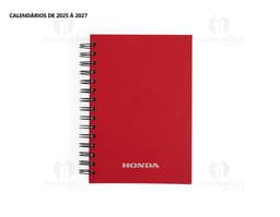 Agenda 2025 emborrachada con tapa azul marino y detalles en dorado.
