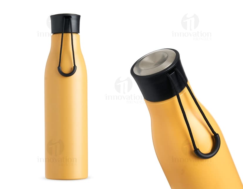 Garrafa Inox 800ml: Mantenha-se hidratado com estilo e praticidade. Design moderno, durável e eco-friendly. Ideal para água, sucos e chás. Adquira já!