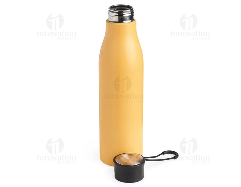 Garrafa Inox 800ml: Ideal para manter sua hidratação em dia com muito estilo e praticidade. Feita de material de alta qualidade, mantém suas bebidas frescas por mais tempo. Perfeita para levar para academia, trabalho ou passeios ao ar livre. Adquira já a sua!