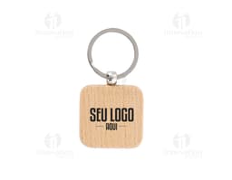 Wood Keychain - A vintage and charming accessory to gift with elegance. Ideal for adding style and personality to your keys.