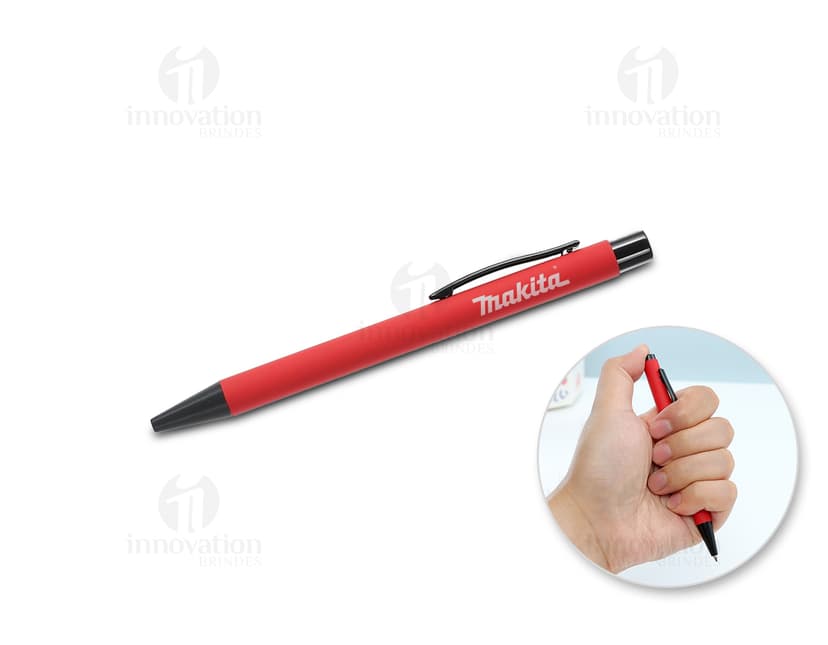 Caneta de metal de alta qualidade para escrita suave e precisa. Perfeita para uso no escritório, escola ou em casa. Design elegante e durável. Adquira já a sua!