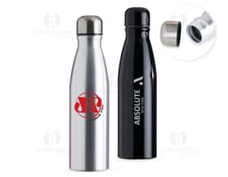 Botella de aluminio con capacidad de 630ml.