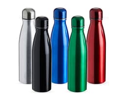 Botella de aluminio con capacidad de 630ml.