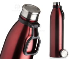 Garrafa Inox 1,1L: mantenha-se hidratado com estilo e praticidade. Ideal para levar sua bebida favorita para onde quer que
