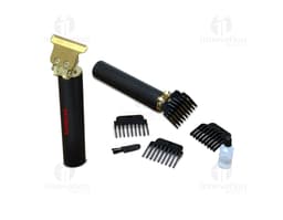 Recarregável e prática, a máquina de cortar cabelo oferece um corte preciso com tecnologia de ponta. Feita em metal prateado