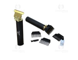 Máquina de Cortar Cabelo Recarregável com Design Compacto e Durável. Perfeita para uso em casa ou no salão, possui lâmina de
