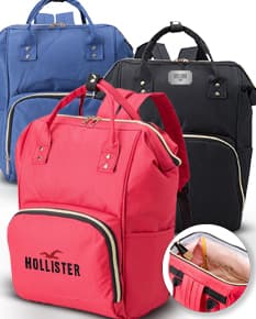 Descubra a mochila funcional Oxford de 19 litros, perfeita para sua próxima jornada. Feita de couro de alta qualidade, com alça ajustável e zíper resistente. Ideal para viagens, passeios e compras. Compre a sua agora e esteja preparado para qualquer aventura!