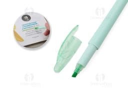 Caneta plástica marca texto - Ferramenta de precisão para negócios e educação. Com ponta afiada e design ergonômico, ideal