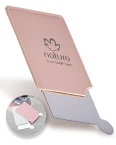 Espelho de aço inox - Acessório de escritório moderno e sofisticado para memórias de dados. Ideal para manter a organização e lembrar de tarefas importantes. Adquira já o seu!