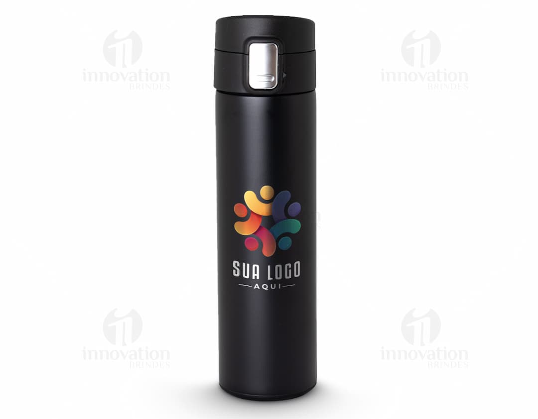 garrafa térmica em inox 450ml Personalizado