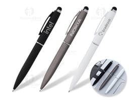 Caneta metal touch: ideal para o escritório ou em casa. Feita em aço, proporciona uma escrita suave e precisa. Perfeita para