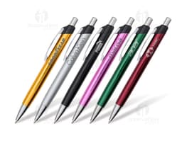 Caneta metal de alta qualidade para escrita suave e precisa. Ideal para uso no escritório, na escola ou em casa. Com design
