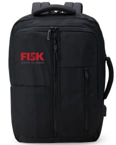 Mochila de nylon 21 litros preta e elegante para viagens e negócios. Compacta e espaçosa, ideal para armazenar seus pertences com segurança. Confeccionada em material durável, possui alça confortável e fecho em zíper. Adquira já a sua!