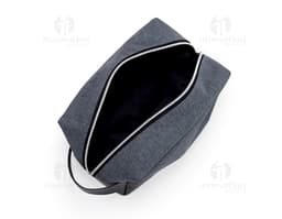 Nécessaire Nylon Black Case - Acessório de moda em nylon resistente e elegante para armazenar seus objetos pessoais com