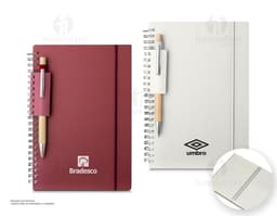 Caderno de Anotações perfeito para a escola, faculdade ou escritório. Ideal para estudos e negócios. Páginas em branco para