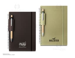 Caderno de anotações perfeito para estudos ou reuniões de negócios! Com páginas em branco e capa isolada, é ideal para