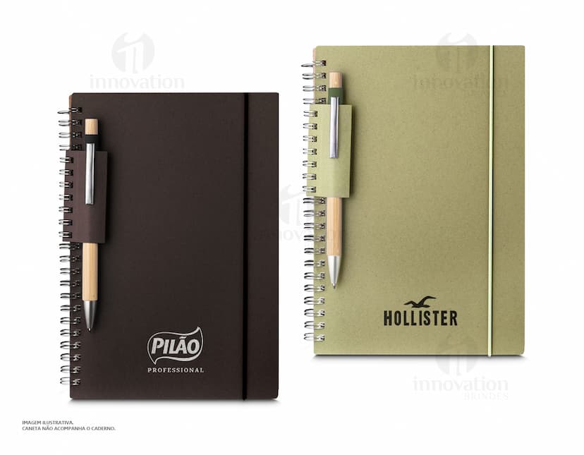 Caderno de anotações perfeito para estudos ou reuniões de negócios! Com páginas em branco e capa isolada, é ideal para escrever suas ideias e manter seus documentos organizados. Garanta o seu agora!