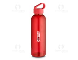 Garrafa PET de 550ml transparente para líquidos, ideal para uso em saúde e higiene. Prática e versátil, perfeita para