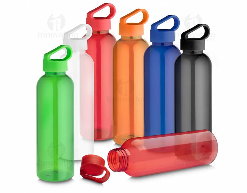 Garrafa PET de 550ml - Ideal para hidratação e praticidade no dia a dia. Garrafa transparente, leve e resistente, perfeita para armazenar líquidos. Adquira a sua agora!