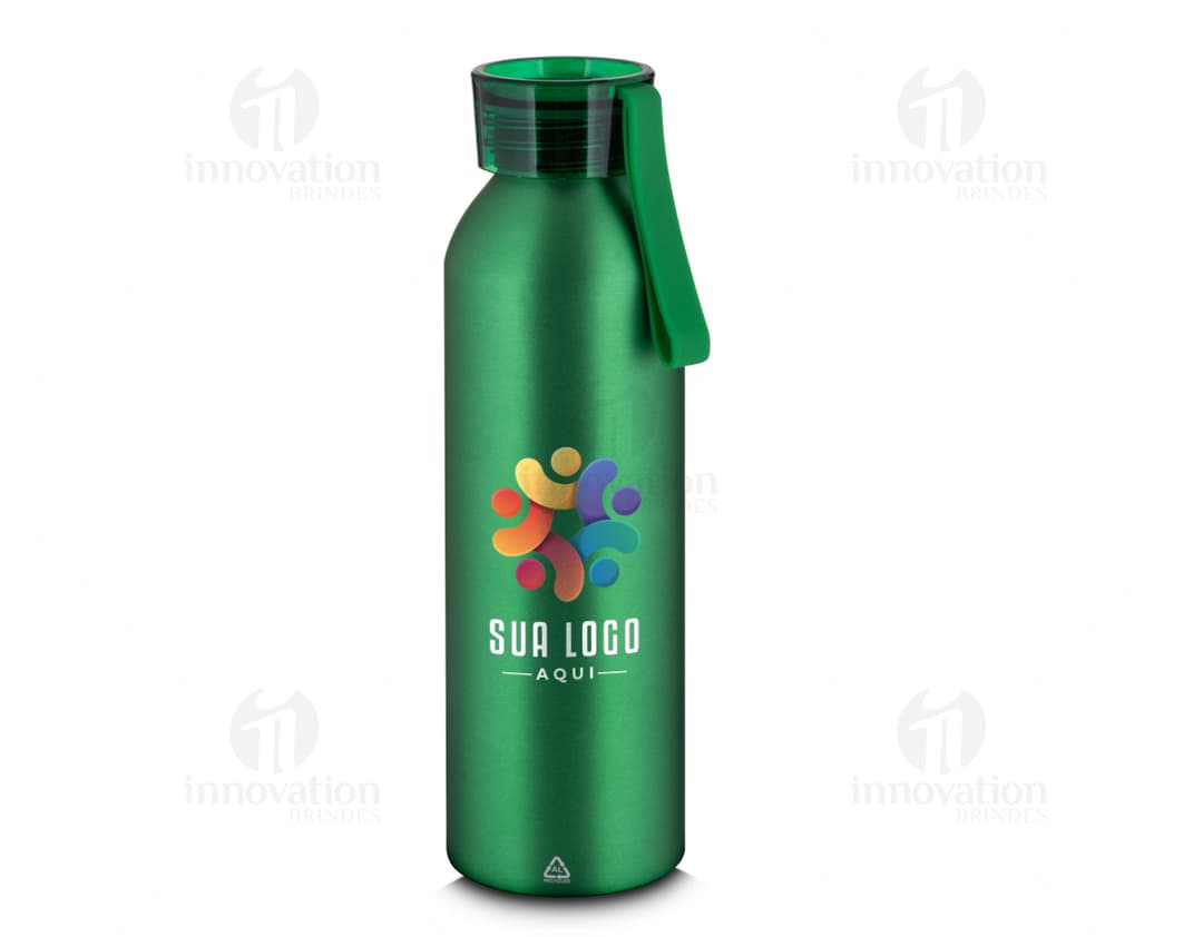 garrafa em alumínio de 600ml Personalizado