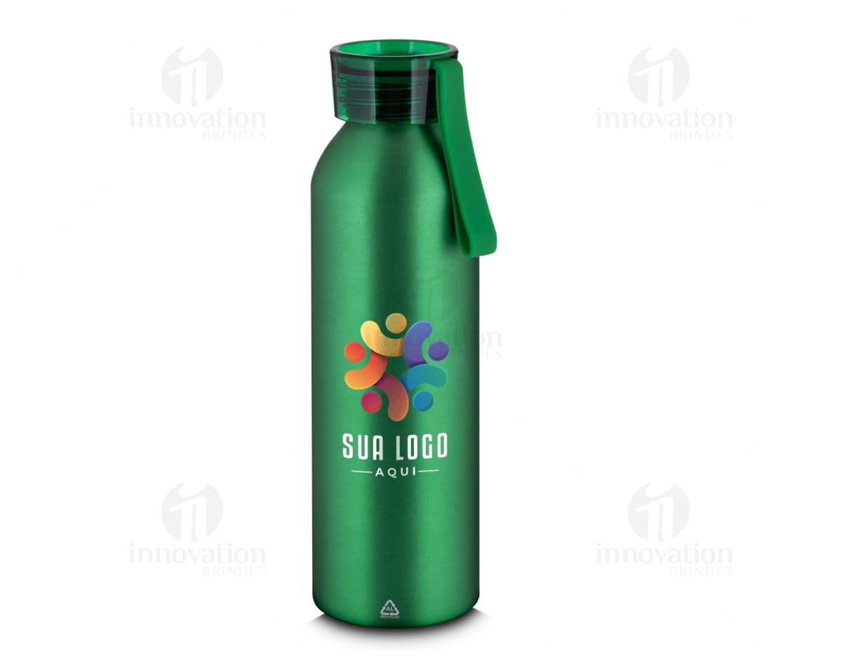 garrafa em alumínio de 600ml Personalizado